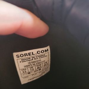 Sorel Size 9.5 never worn